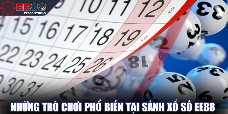 Khám phá các trò giải trí cuốn hút tại sảnh xổ số EE88