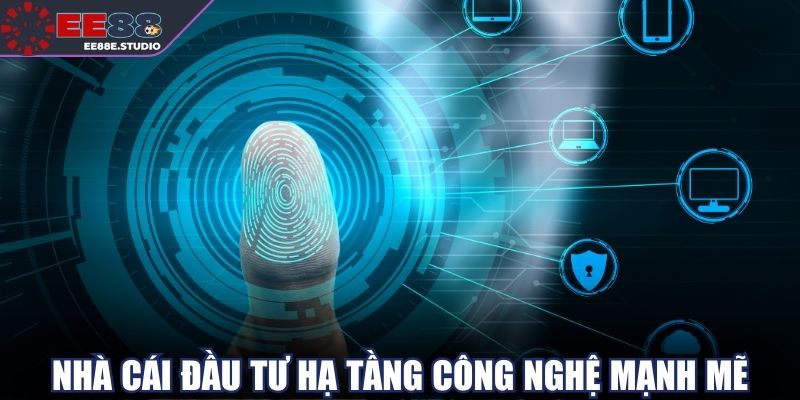 Nhà cái đầu tư hạ tầng công nghệ vô cùng mạnh mẽ