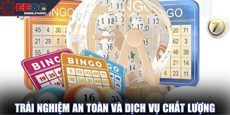 Sảnh xổ số EE88 đảm bảo an toàn và trải nghiệm liền mạch