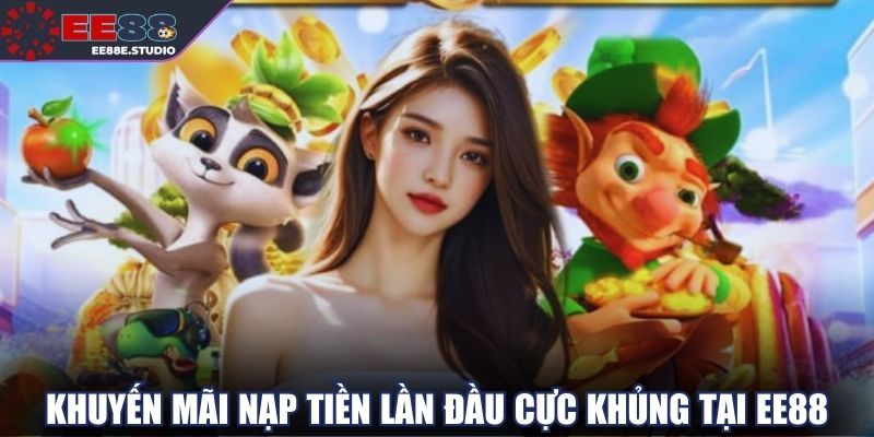 Khuyến mãi nạp tiền lần đầu cực khủng tại EE88 Khuyến mãi nạp tiền lần đầu cực khủng tại EE88